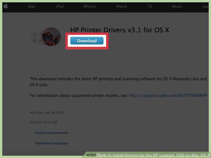 hp laserjet 1018 driver software download for mac